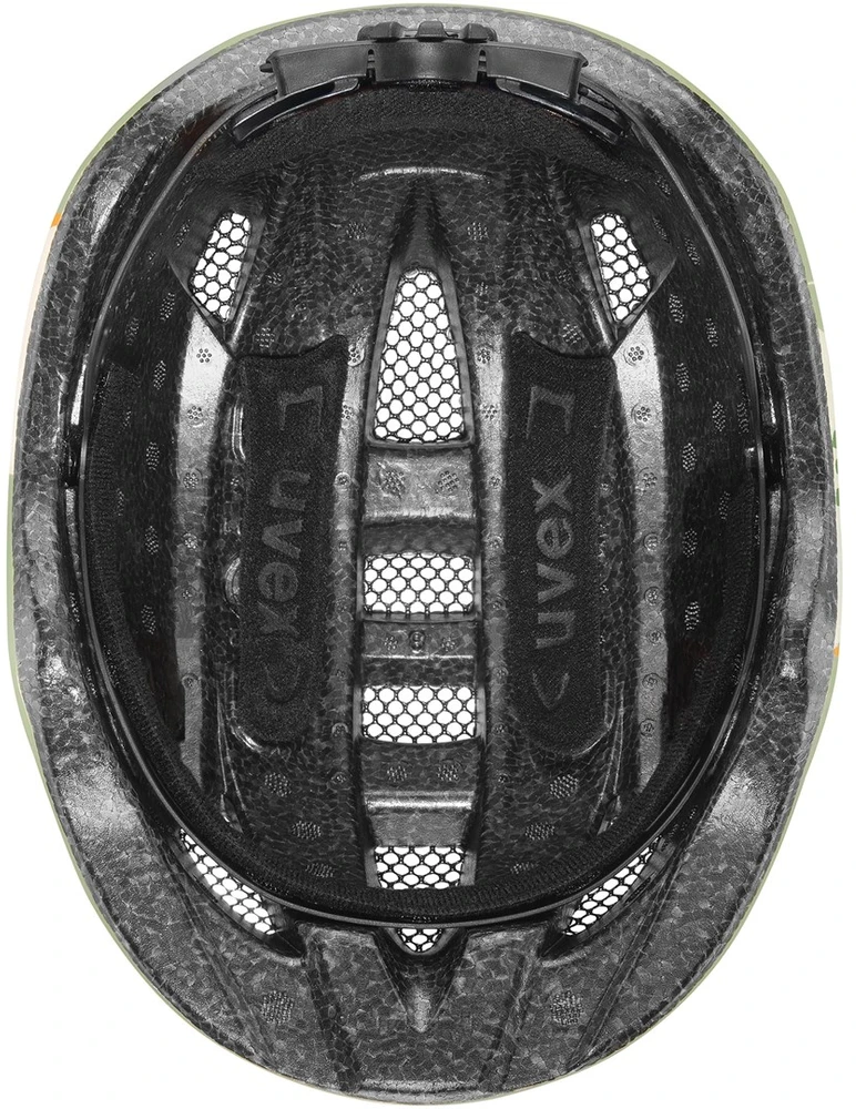 Šalmas Uvex kid 2 cc sage žalias dino matt-46-52CM