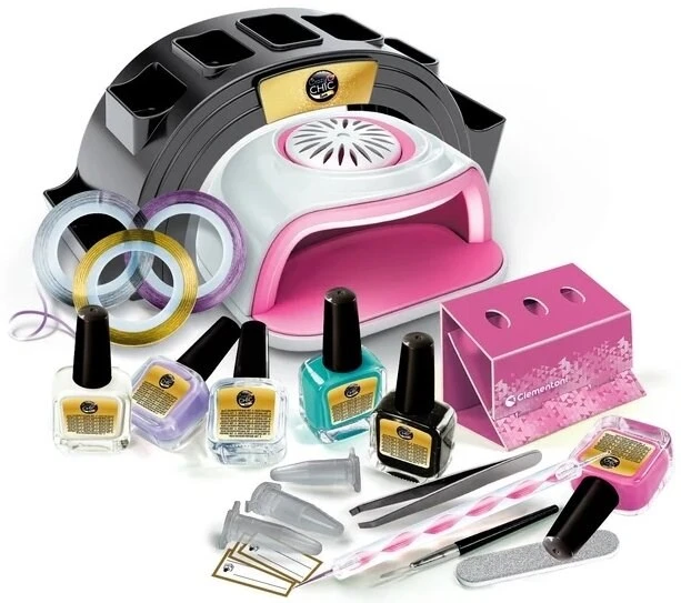 Manikiūro rinkinys Clementoni Crazy Chic 50852 vaikams nuo 8 metų