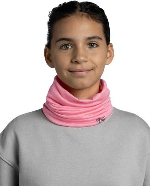 Vaikų Priedas - Buff Merino Lengvas Jr Kaklo Šildytuvas Be Siūlių Ištempimas Rožinis