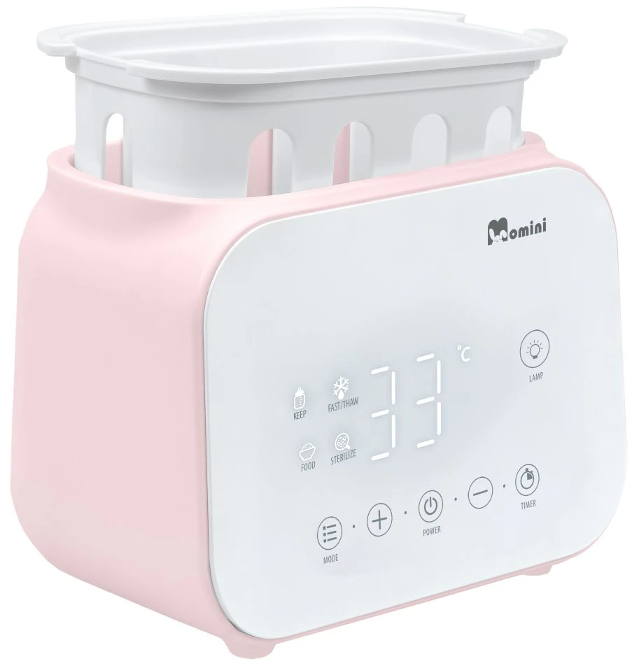 Vaikų Priežiūros Prietaisas - Momini MelloDuo 3-In-1 Sterilizatorius, Šildytuvas, Atšildytuvas