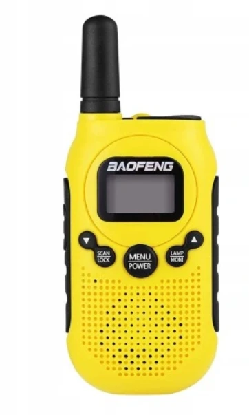 Racija Baofeng BF-T6 Panda Geltona, 2 vnt.