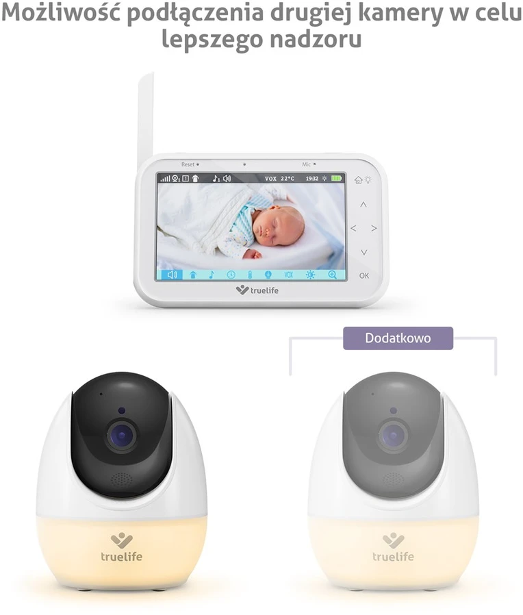 TrueLife NannyCam R4 Pro baby monitorius