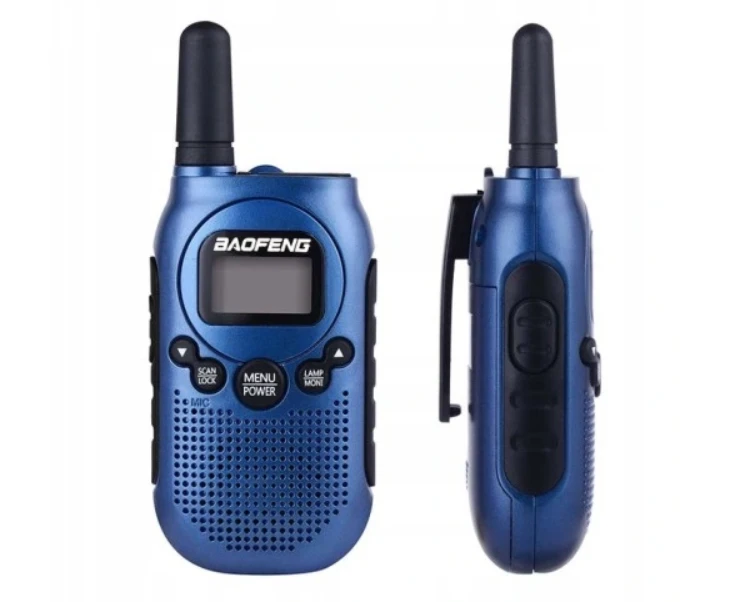 Walkie-Talkie Baofeng BF-T6 Panda Mėlyna, 2 pcs