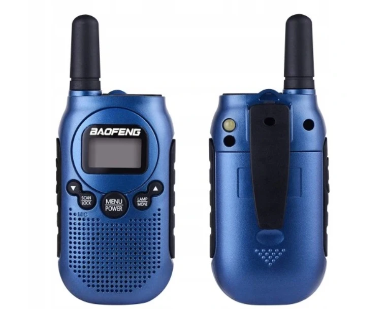 Walkie-Talkie Baofeng BF-T6 Panda Mėlyna, 2 pcs