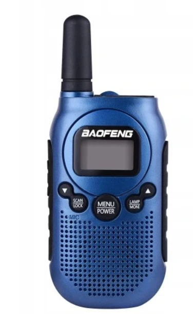 Walkie-Talkie Baofeng BF-T6 Panda Mėlyna, 2 pcs