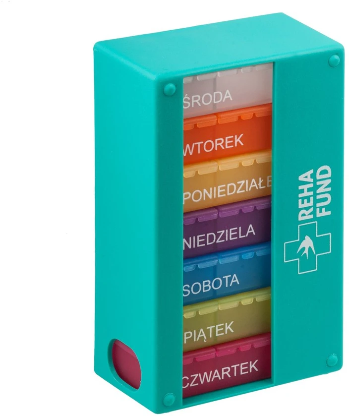 Reha Fund Weekly Pill Box for 3 Times a Day RF-356 REHAFUND