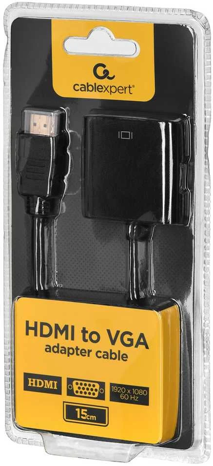 Gembird | Adapterio laidas, vienas prievadas | HDMI | VGA