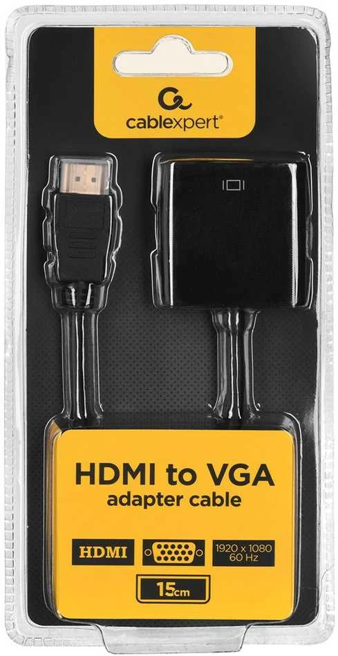 Gembird | Adapterio laidas, vienas prievadas | HDMI | VGA