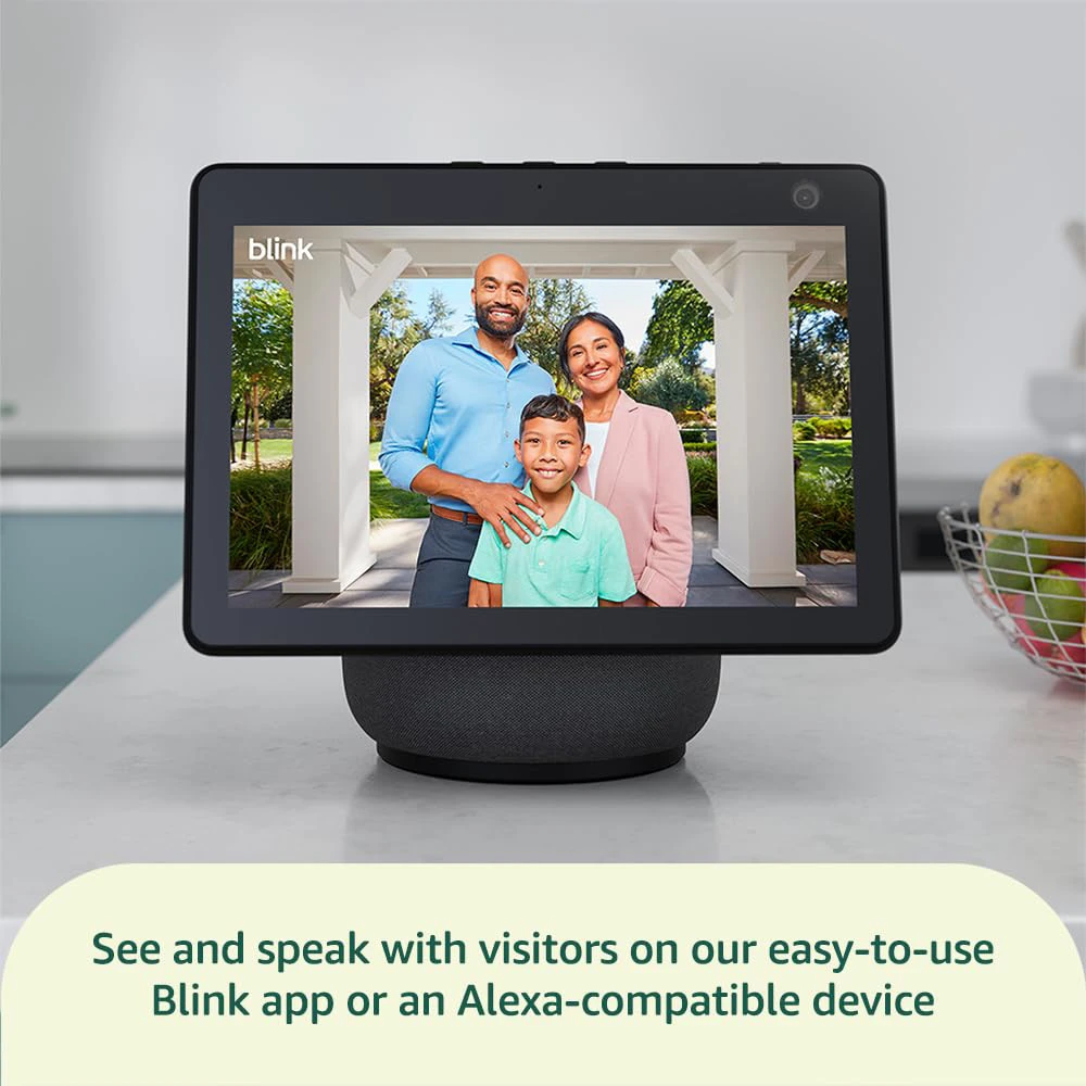 Vaizdo durų skambutis - Amazon Blink Video Doorbell 2 Baltas