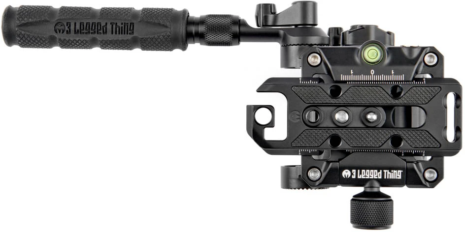 Vaizdo Galva - 3 Legged Thing AirHed Cine Arca Vaizdo Galva 10kg Apkrovos Talpa Juoda