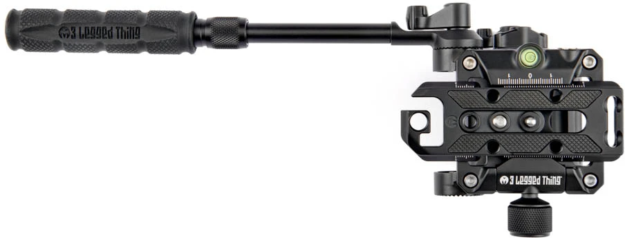 Vaizdo Galva - 3 Legged Thing AirHed Cine Arca Vaizdo Galva 10kg Apkrovos Talpa Juoda
