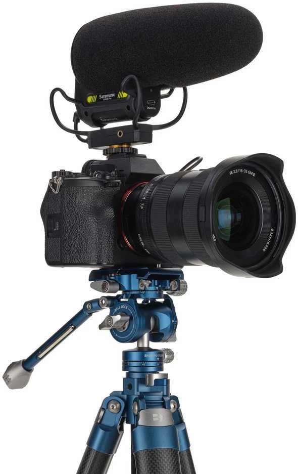Vaizdo Kameros Galvutė - Benro FS20PROC501 Aliuminė 20 Kg 360° -70° Iki +90° Greito Atlaisvinimo Plokštelė