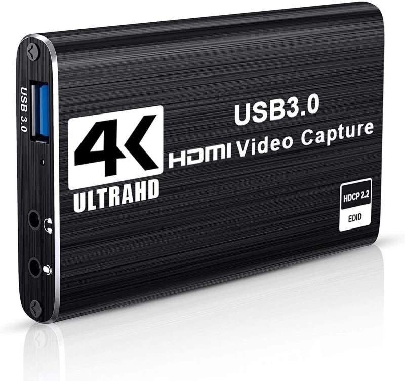Vaizdo įrašų fiksavimo plokštė - RoGer 4K HDMI USB 3.0 Vaizdo Įrašų Fiksavimo Plokštė 1080p 60fps