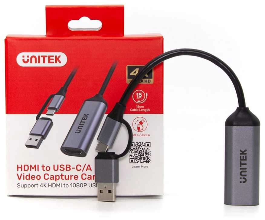 PERĖMIMO ĮTAISAS V1167A 4K UHD UNITEK