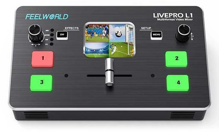 Feelworld Live Pro L1 pultas su LCD ekranu
