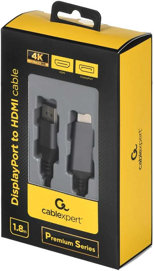 GEMBIRD DisplayPort į HDMI laidas Premium Series 1,8m