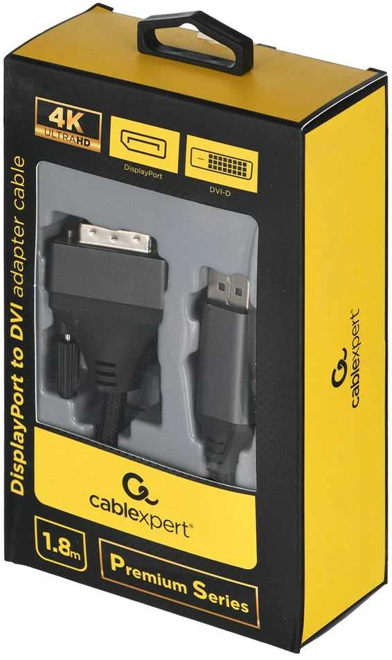 GEMBIRD DisplayPort į DVI adapterio laidas Premium Series 1,8m