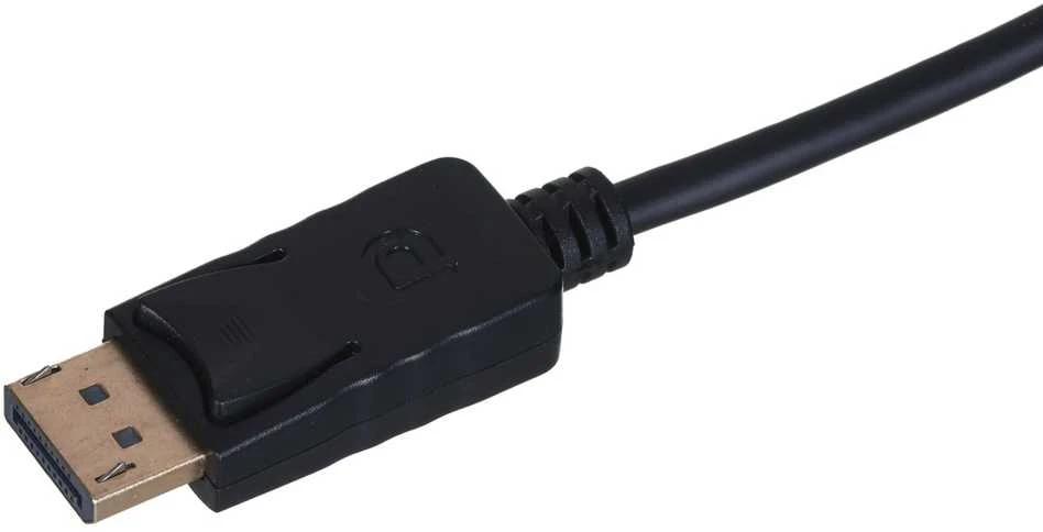 Savio CL-56 vaizdo kabelio adapteris 1,5 m DisplayPort HDMI Type A (Standartinis) Juodas