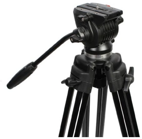 Vaizdo kamerų trikojis - Nest NT 777 juodas 81–180 cm 4kg 1/4 colio
