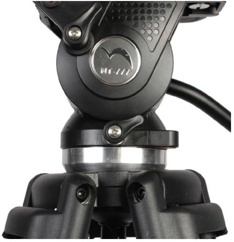 Vaizdo kamerų trikojis - Nest NT 777 juodas 81–180 cm 4kg 1/4 colio