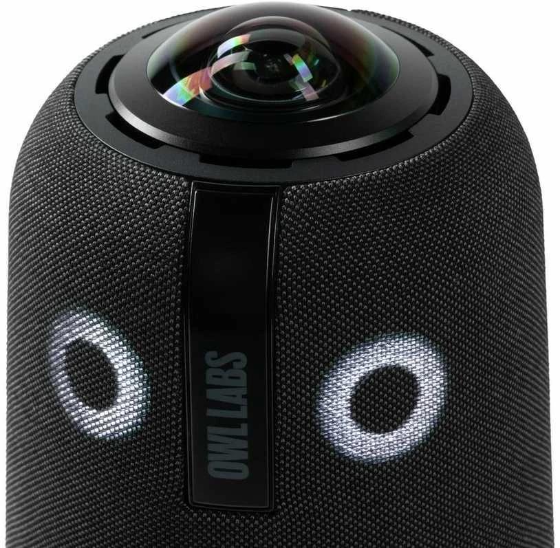 Owl Labs Meeting Owl 4+ 360 laipsnių, 4K išmanioji vaizdo konferencijų kamera, mikrofonas ir garsiakalbis (automatinis garsiakalbio fokusavimas, išmanusis priartinimas ir triukšmo išlyginimas)