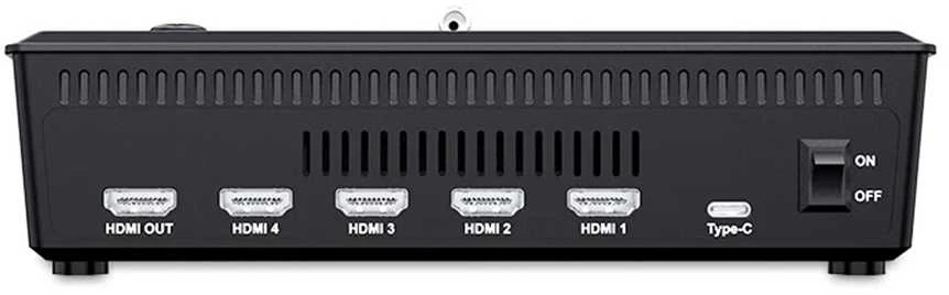 Monitorius Vaizdo Mikseris - Feelworld L1 PLUS Multi Camera Switcher 8 PTZ Control 2-inch Jutiklinis ekranas