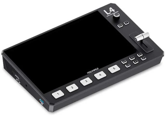 Vaizdo perjungiklis - Feelworld L4 10.1'' 5-įėjimo HDMI/SDI 1080p Jutiklinis ekranas