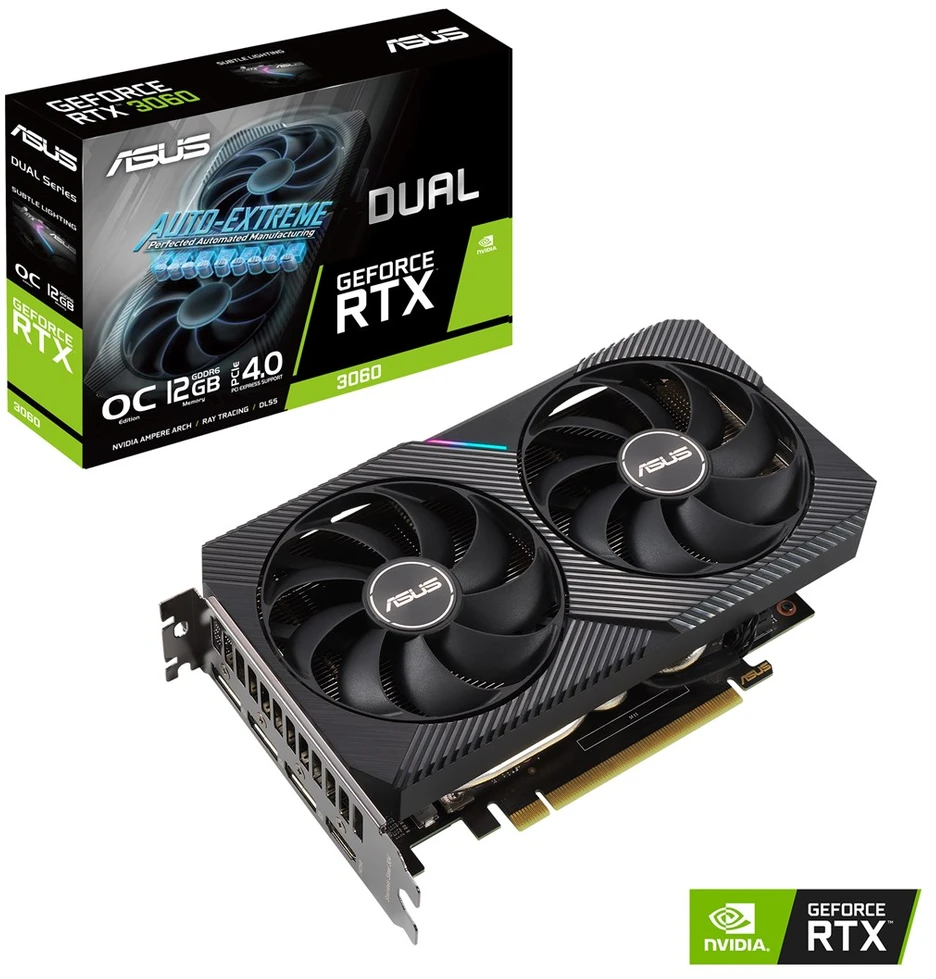 Karta graf. Asus Dual RTX 3060 V2 OC