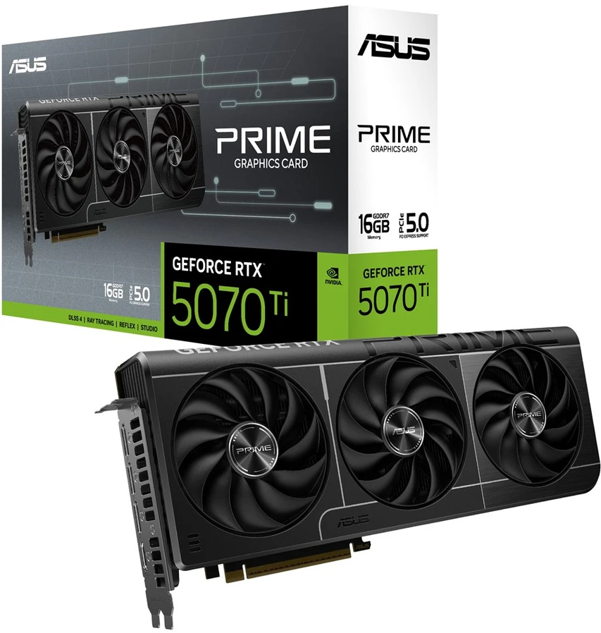Karta graf. ASUS PRIME RTX 5070 Ti 16GB
