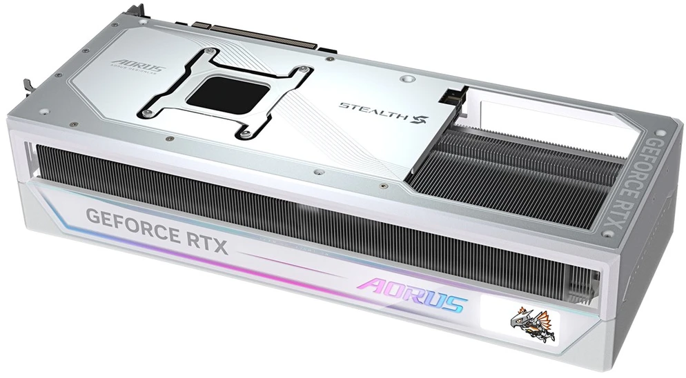 „Gigabyte AORUS GeForce RTX 5090 STEALTH ICE 32G“ | „NVIDIA“ | 32 GB | „GeForce RTX 5090“ | GDDR7 | HDMI jungčių kiekis: 1 | PCI-E 5.0
