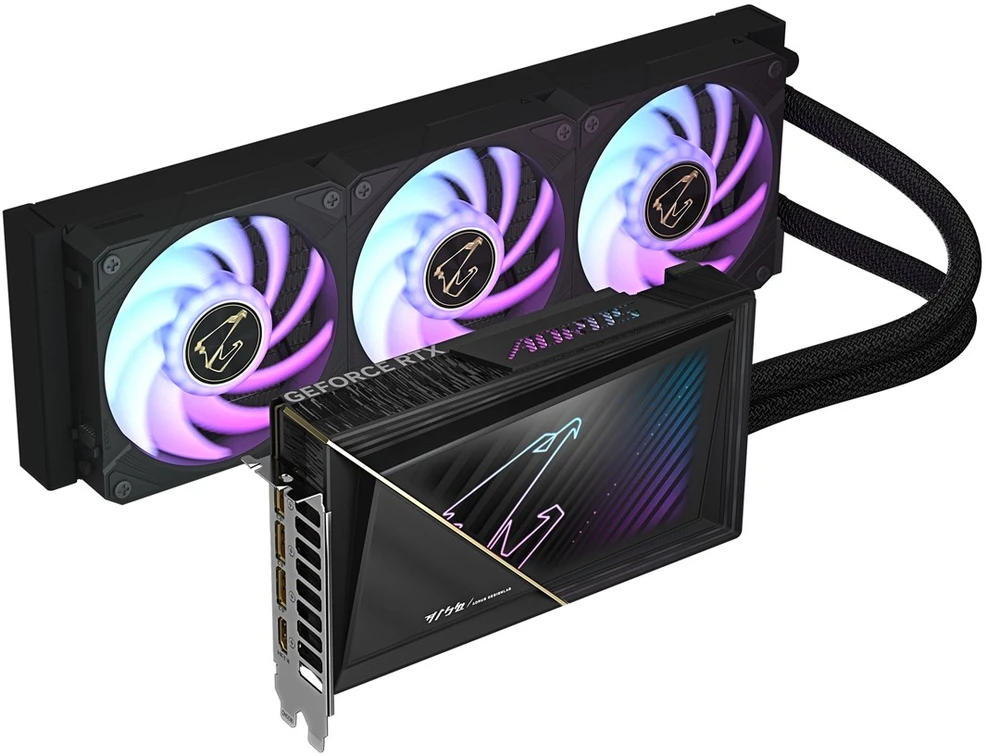 GIGABYTE AORUS GeForce RTX™ 5080 XTREME WATERFORCE 16G | Gigabaitas