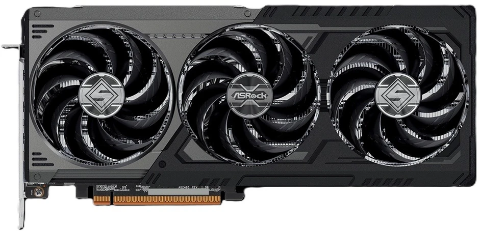 ASRock RX9070GRE Steel Legend Dark 12GB OC vaizdo plokštė