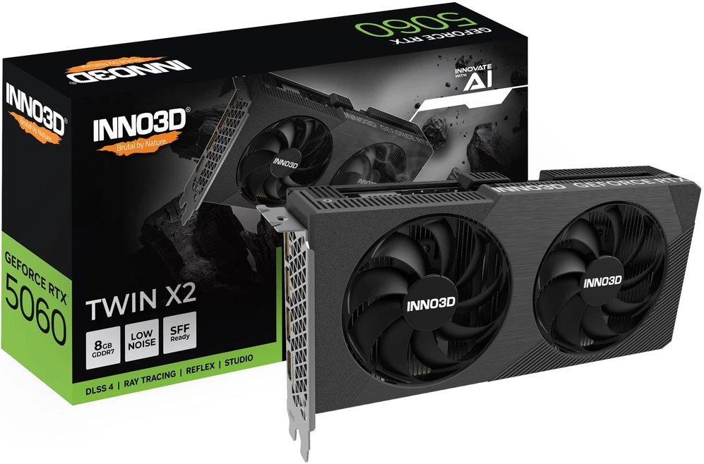 INNO3D GeForce RTX 5060 Twin X2 NVIDIA 8 GB GDDR7