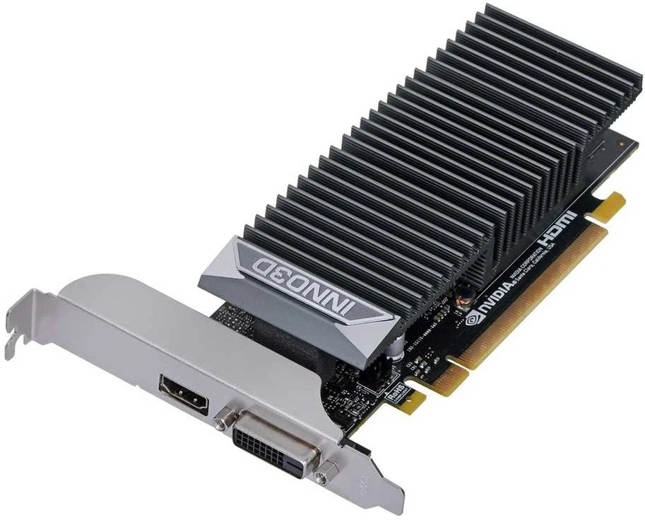 Vaizdo Plokštė - Inno3d N1030-1sdv-e5 Juoda NVIDIA Geforce GT 1030 2GB