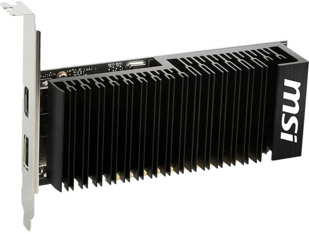 Vaizdo plokštė MSI GeForce GT 1030 4GHD4 LP OC | NVIDIA | 4 GB | GeForce GT 1030 | DDR4 | HDMI jungtys kiekis 1 | PCI Express 3.0 x16 (naudoja x4)