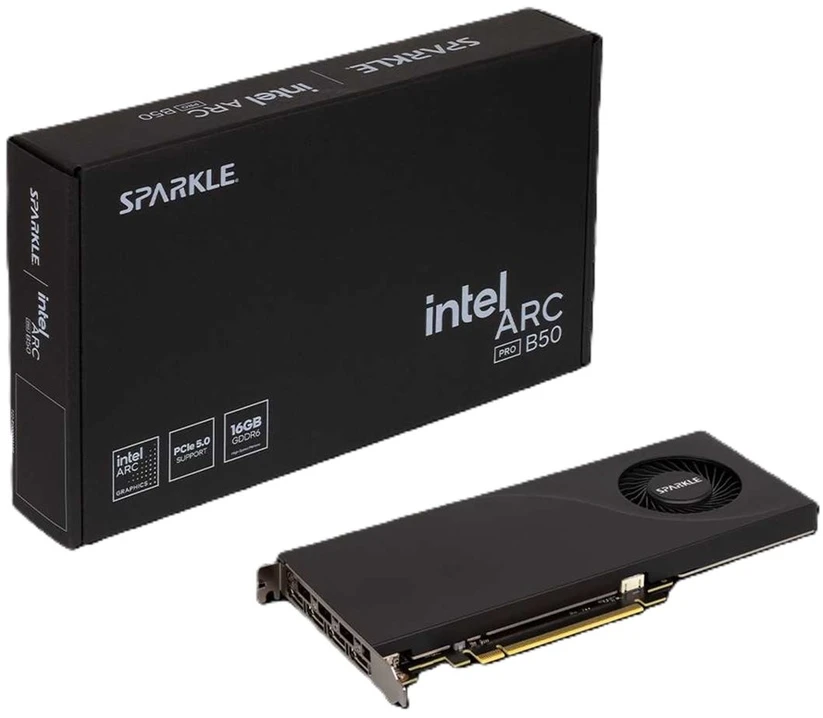 SPARKLE Intel Arc PRO B50 Blower 16GB grafinė plokštė