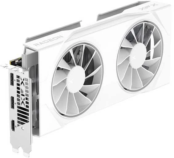 Vaizdo plokštė XFX Radeon RX 9060 XT Swift Baltas 8GB OC