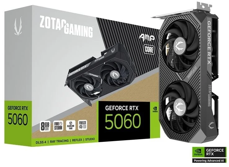ZOTAC GAMING GeForce RTX 5060 AMP Core - graphics card