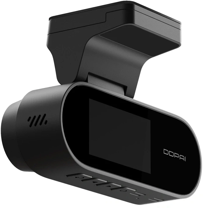 DDPAI N2 2K Dual 1440p + 1080p su 1.9" LCD be GPS - vaizdo registratorius su galinio vaizdo kamera