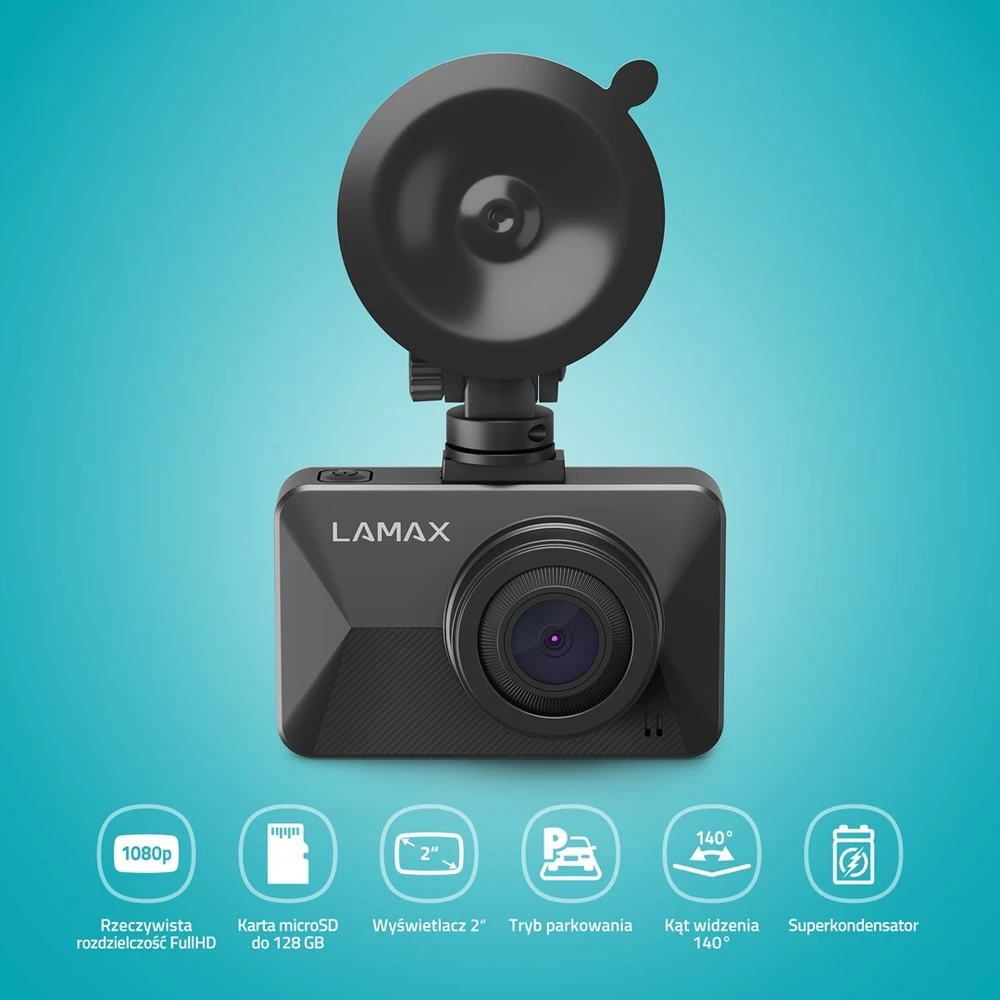 LAMAX T3 automobilio kamera