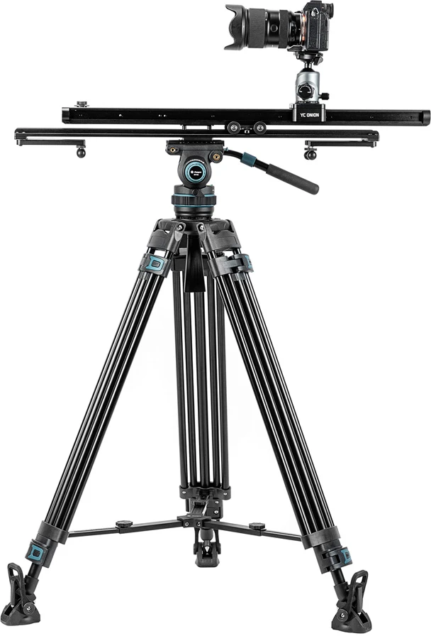 Vaizdo Stovas - Fotopro DV 5A Sunkus Skysčio Galvutė, Laiko 10 kg, Maksimalus Aukštis 193 cm, Juodas