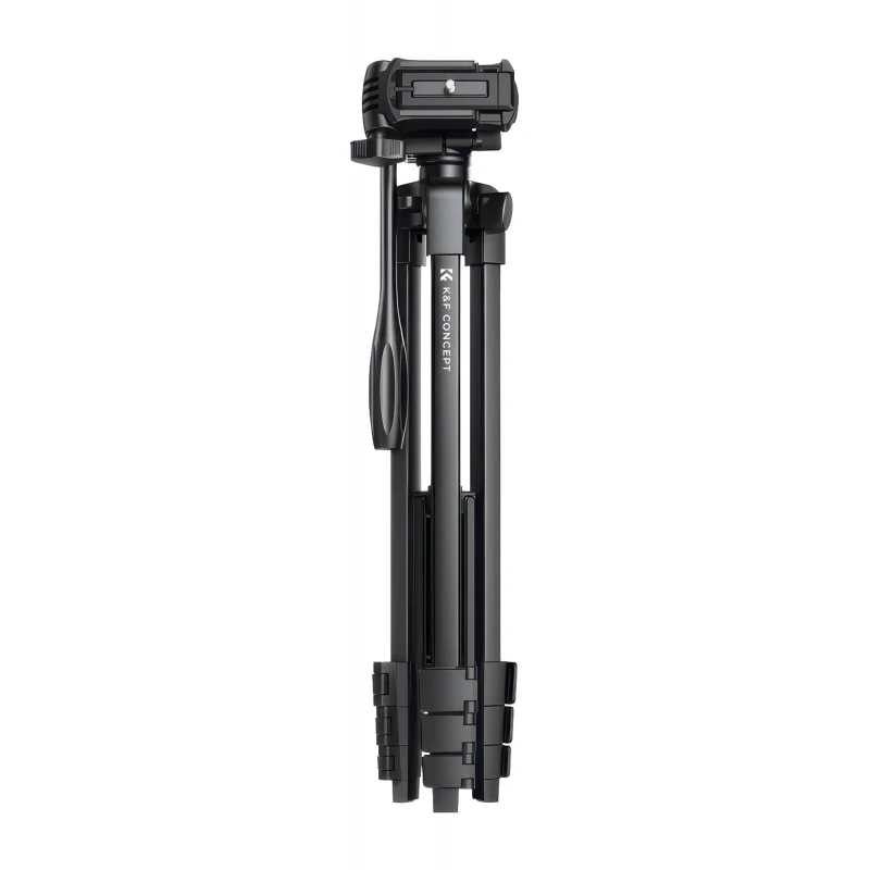 Vaizdo trikojis - K&F Concept S174A1 vaizdo trikojis 2-in-1 tvirtinimas 3kg juodas
