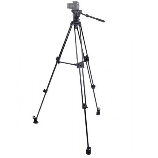 Vaizdo trikojis - Nest NT 670 aliumininė galvutė su skysčio slopinimu 20 kg 74,5–169 cm 360° 6,35 kg