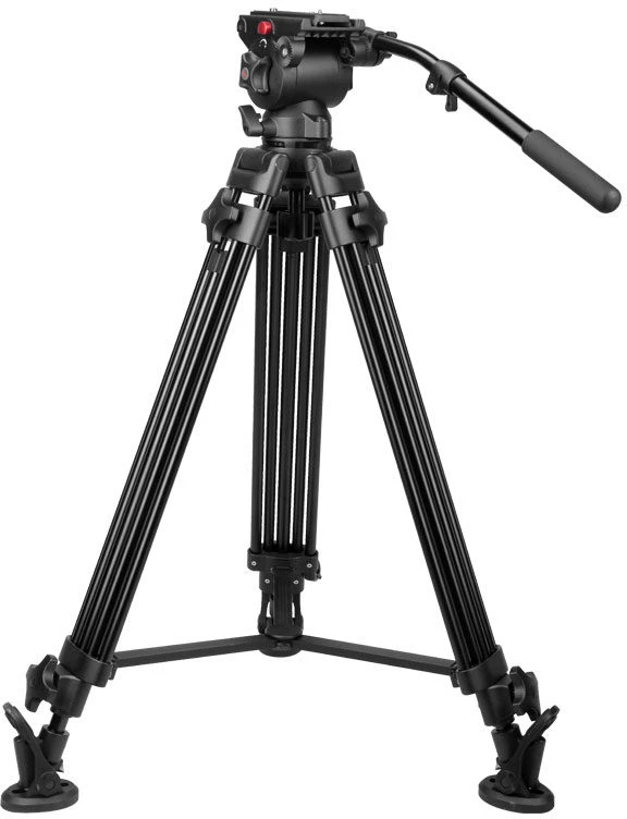 Vaizdo trikojis - Nest NT 670 aliumininė galvutė su skysčio slopinimu 20 kg 74,5–169 cm 360° 6,35 kg