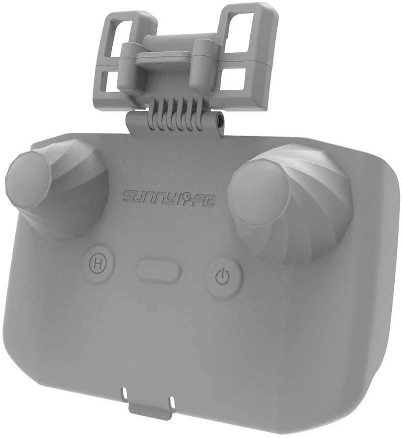 Valdiklio dangtelis - Sunnylife YK715 DJI RC-N1, RC-N2 2-in-1 saulės skydelis juodas