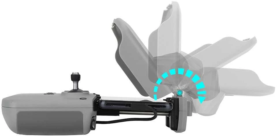 Valdiklio dangtelis - Sunnylife YK715 DJI RC-N1, RC-N2 2-in-1 saulės skydelis juodas