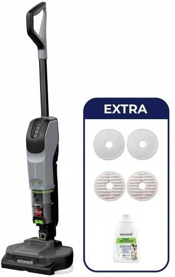 Plaunantis siurblys - šluota Bissell SpinWave®+ Vac PET PRO, su siurbimo funkcija, 70 min