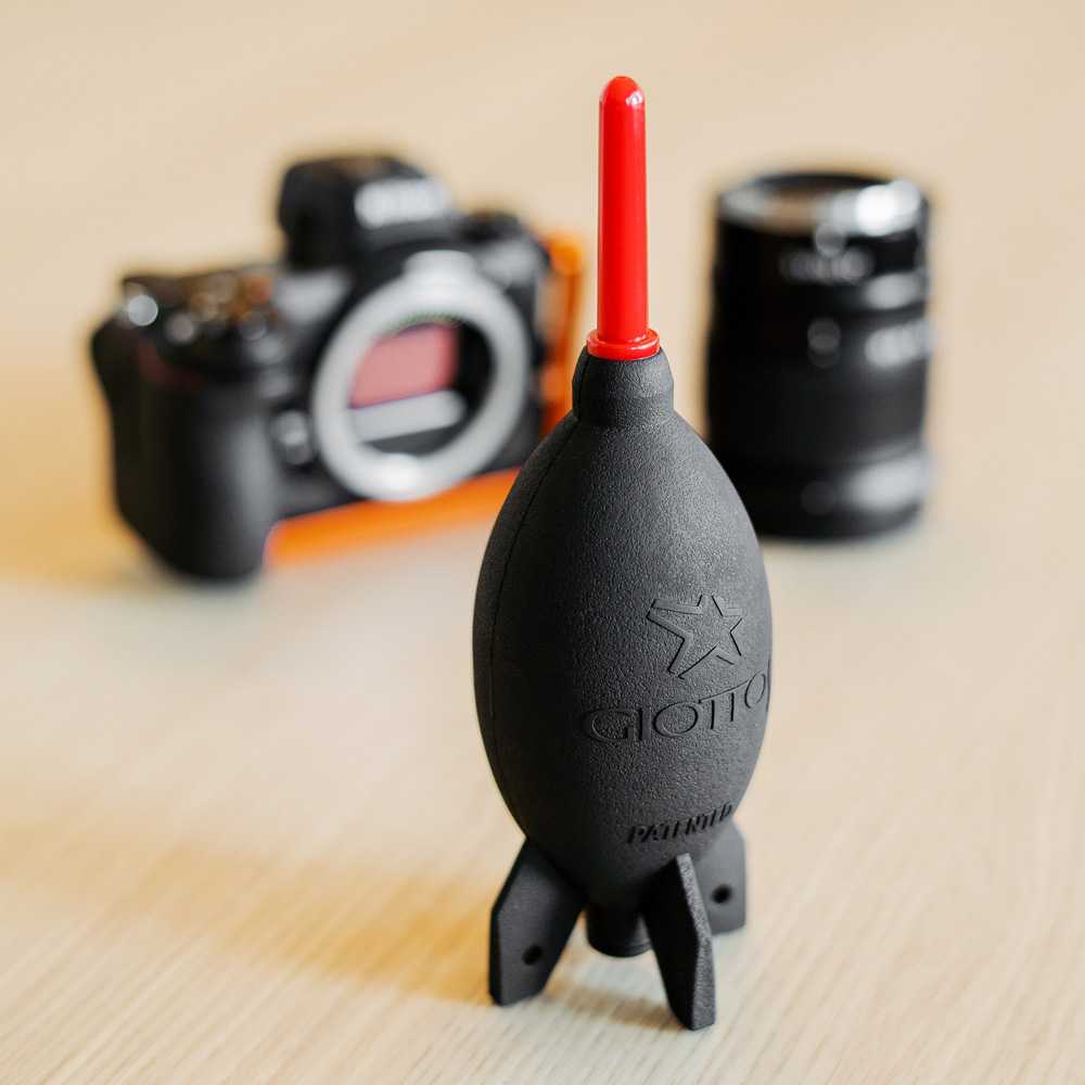 Valymo įrankis - Giottos Airbomb Big Rubber Blower for Camera Lenses Juodas