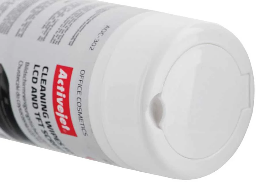 Valiklis Valymo Servetėlės - Activejet AOC-302 100 vnt. Baltos