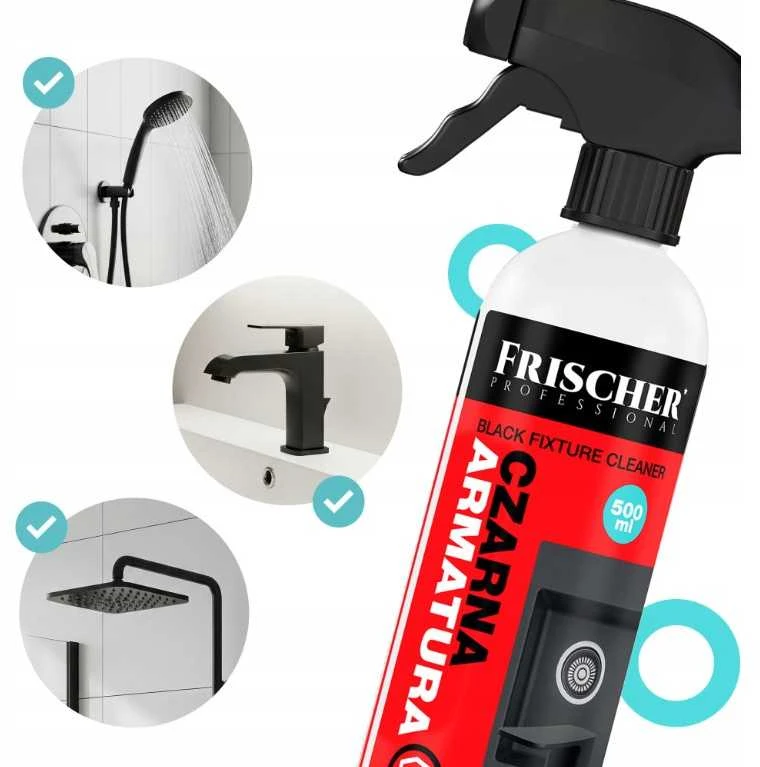 Frischer Fresh juodas furnitūros valiklis, 0,5 l